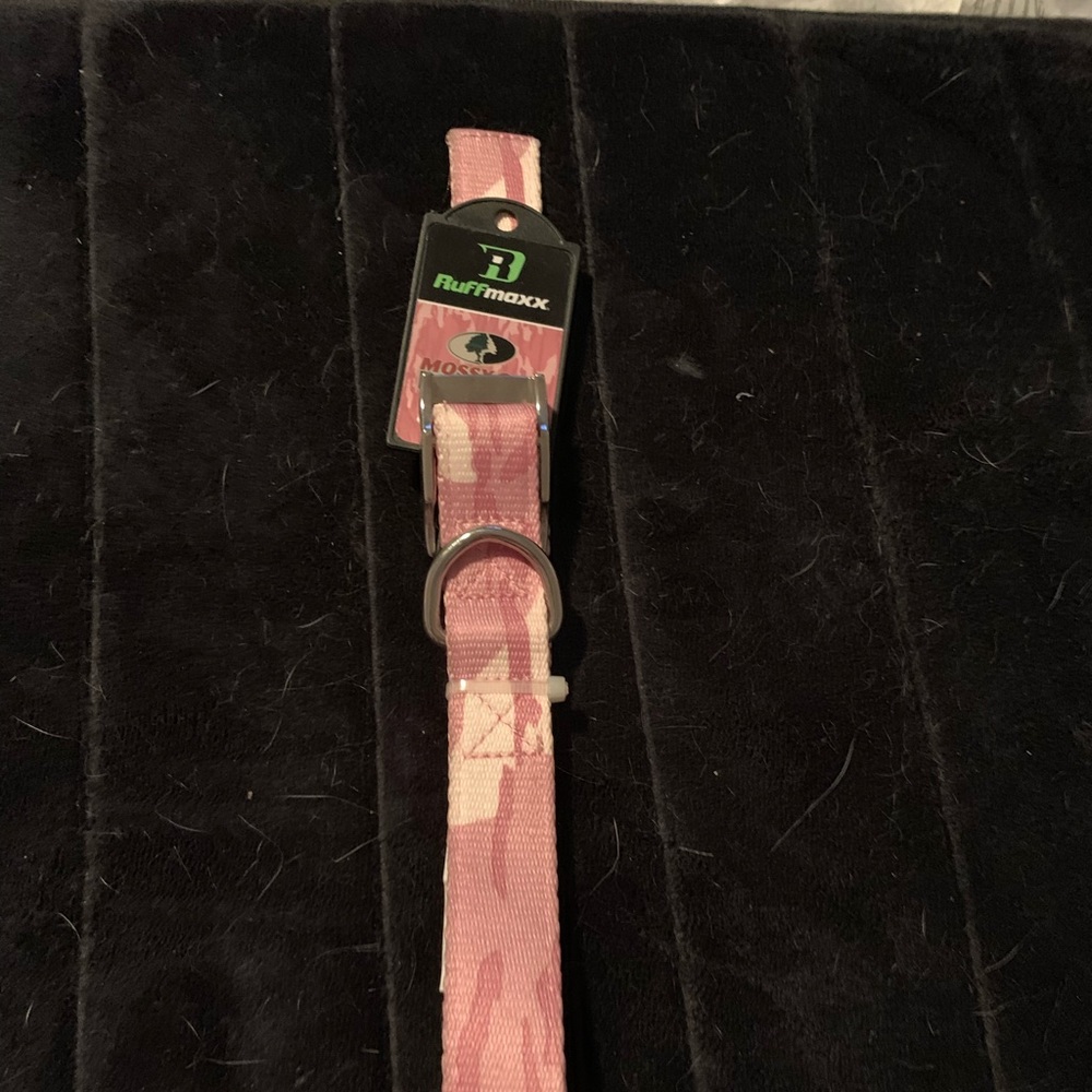 Cute Pink Camo Dog Collar!